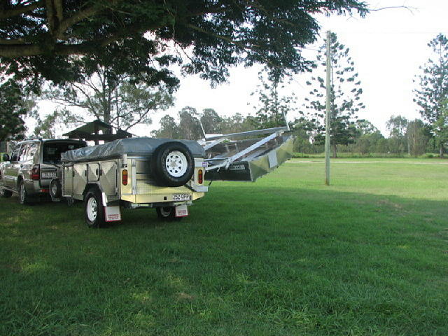 jimboomba camper trailers boat rack and kitchen for 2009